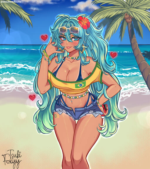 Brazilian Miku Fanart